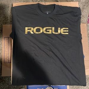 Rogue black and gold tshirt